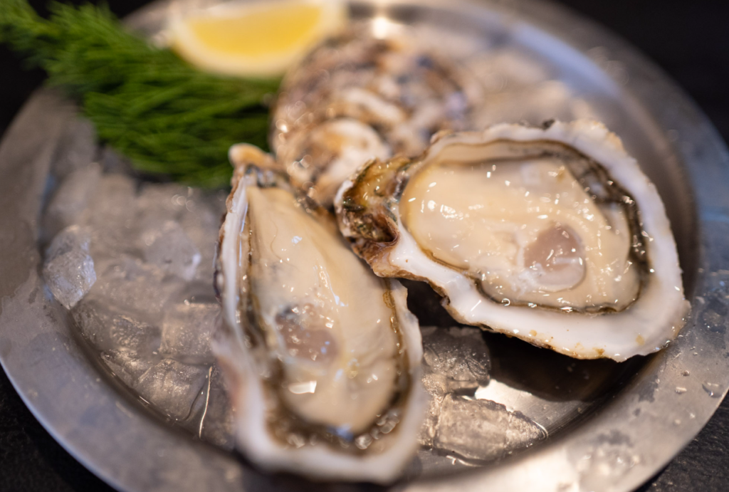 焼がきのはやし生牡蠣