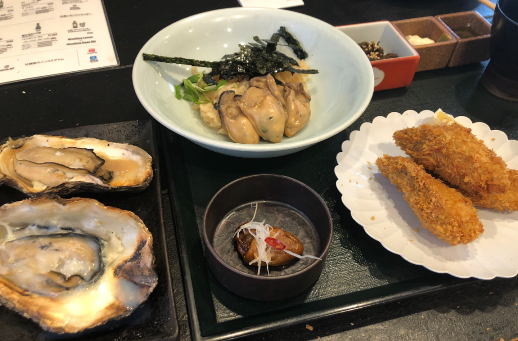 焼がきのはやし 牡蠣定食