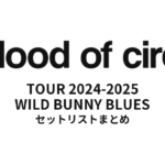 a flood of circle TOUR 2024-2025「WILD BUNNY BLUES」 セットリストまとめ